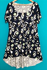 Vestido Mullet estampado