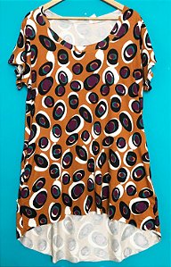 Vestido Mullet estampado
