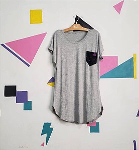 Camisetão arredondado