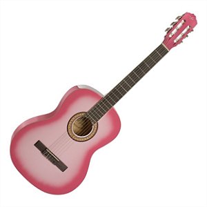 VIOLÃO ESTUDANTE PINK CLASSICO CORDAS DE NYLON TAMANHO 39'