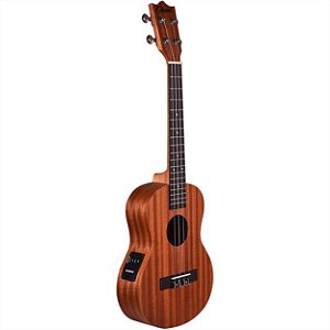 UKULELE MALIBU CONCERT  23 SAPELE ELETRICO NATURAL