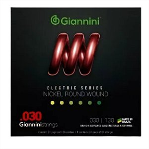 ENCORDOAMENTO GIANNINI CONTRA BAIXO 6 CORDAS GEEBRL6 030
