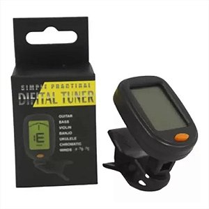 Afinador Clip Cromatico Marques Mini Tuner Digital