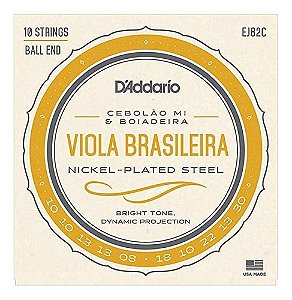 Encordoamento Daddario Viola Tensao Mi Ej82c