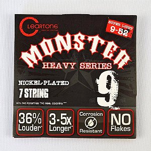 Encordoamento Guitarra Eletrica 7 Cordas Cleartone  9 Wms492