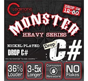 Encordoamento Guitarra Eletrica Cleartone 12 Wms489