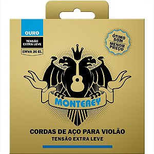Encordoamento Monterey Violão Aço 010