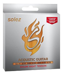 Encordoamento P/ Violão Náilon Slch Solez ---- Tensão Pesada