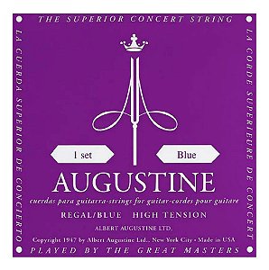 Encordoamento Violao Nylon Augustine Regal Blue