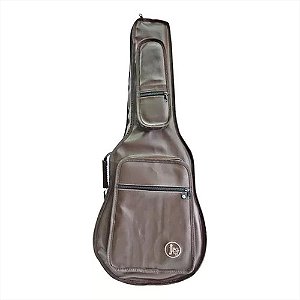 Capa Bag Premium Violao 7cm De Espuma Marrom Jpg
