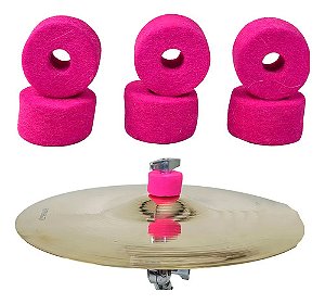 Feltro Para Estante De Prato Kit Com 6 Und Rosa Pink Gorilla