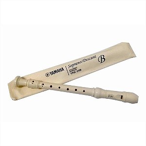 Flauta Yamaha Soprano Doce Barroca 24b