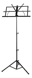 Kit 10 Estante De Ferro Partitura Com Bag Cor Preta