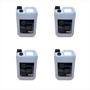 Kit 4 Liquido Jm Especial Para Maquina De Fumaca Neutro 5l