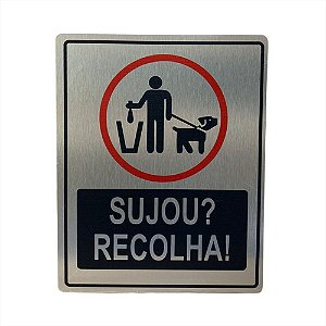 Placa Grande Luxo Colorida Sujou Recolha