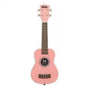 Ukulele Kala Flamingo Soprano Acustico Ukadelic Rosa