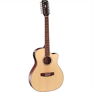 Violão Cort Aço 12 Cordas Open Pore Destro Natural