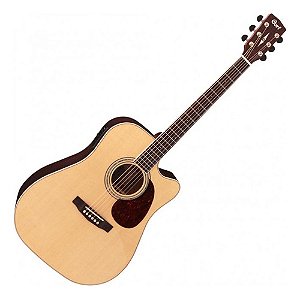 Violão Eletroacústico Cort Mr710f Lh Ns Canhoto
