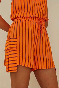 Oh,Boy! 214-Shorts F.Color 02042025 23-Laranja