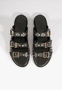 Schutz 2081-Cal.Sand.Salto Rasteiro S 22381 0004 0003 2-Preto