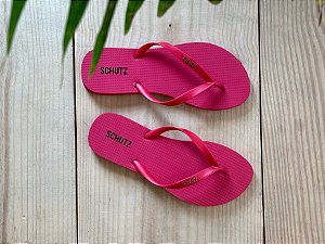 Schutz 301-Chinelo Fem. S 22296 0001 0002 48-Vermelho
