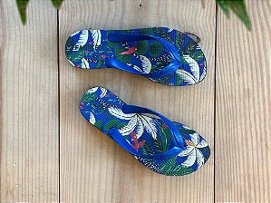 Schutz 301-Chinelo Fem. J 10060 0016 0001 88-Azul Royal