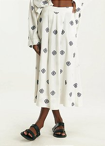 Cantão 980-Saia Longa Color 537780 413-Off White
