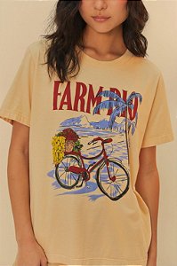 Farm 684-T-Shirt Fem.M/C 339982 134-Creme