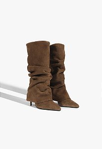 Bota Mikki Cloak Camurça - Schutz