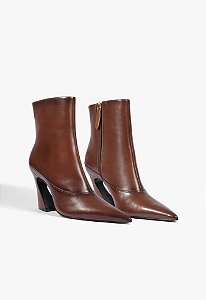 Bota Warn Toffee Couro - Schutz