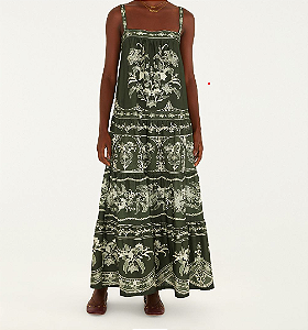 Vestido Cropped Arabesco - Farm