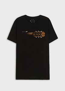 Camiseta Slim Vintage Acoustic Guitar - Osklen