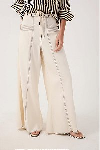 Calça Pespontos Cordão - Dress To