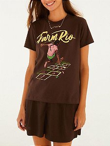 T-Shirt Fit O Pulo - Farm