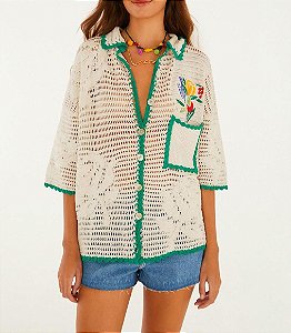 Camisa Tricot Feira - farm
