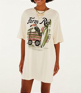Vestido T-Shirt Pilha De Pranchas - Farm