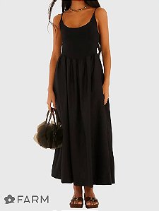 Vestido Longo Corselet - Farm