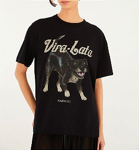 T-Shirt Vira Lata Malhado - Farm