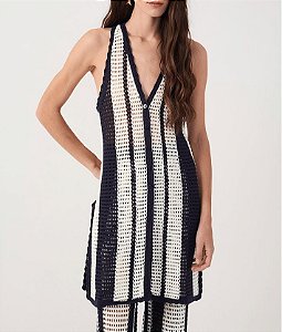 Túnica Tricot Náutica - Dress To