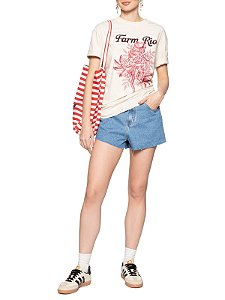 T-Shirt Arara Em Flores - Farm