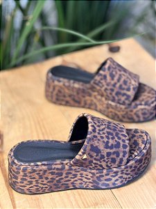 Tamanco Flatform Animal Print - Schutz 340-Animal Print