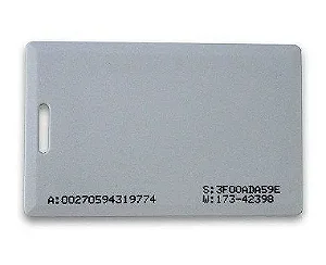 Cartão PVC Clamshell 125 Khz 100 un