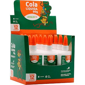 Cola Branca Escolar Liquida Leoeleo 4371
