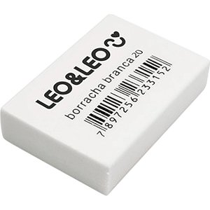 Borracha Branca Escolar Leoeleo 4420