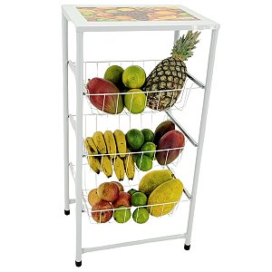 Fruteira Extra Forte Branco Utilaço Udm-0414