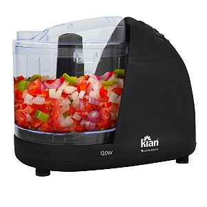 Mini Processador Kian 120W 127V Preto  24233