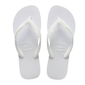 Chinelos Havaianas Top 41/42 Branco