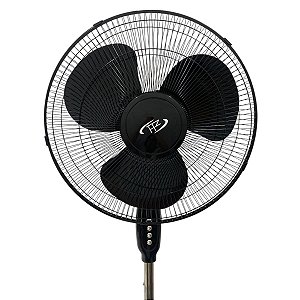 Ventilador Pedestal Preto Zh 3 Velocidade 3 Hélices 127(V) Fs40-C
