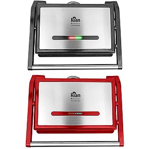 Grill e Sanduicheira Panini 127V 1200W Kian
