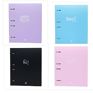 Caderno Argolado Fichário Colegial Polibras